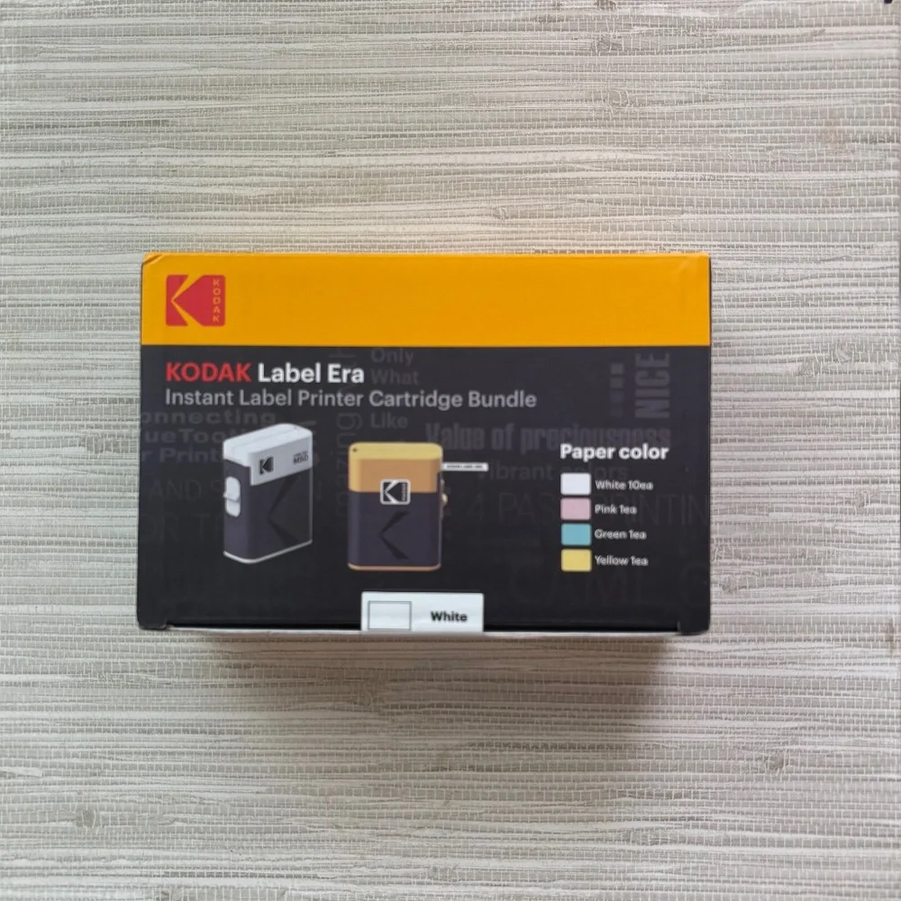 KODAK Label ERA M50 Bundle (13 roll pack, White & Color) Thermal, Inkless / NIB